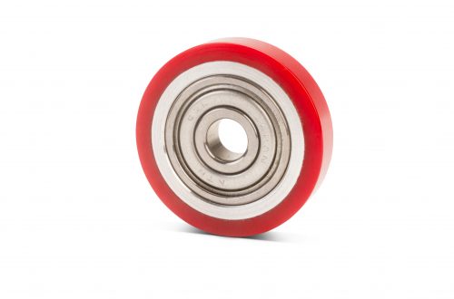 Polyurethane coated bearings