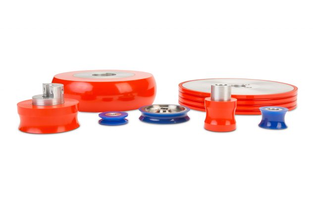 Custom polyurethane wheels