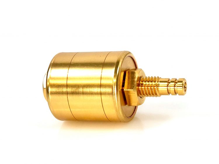 ROTOCON MCT-100-4MM Gold Plated Through Bore Rotary Ground