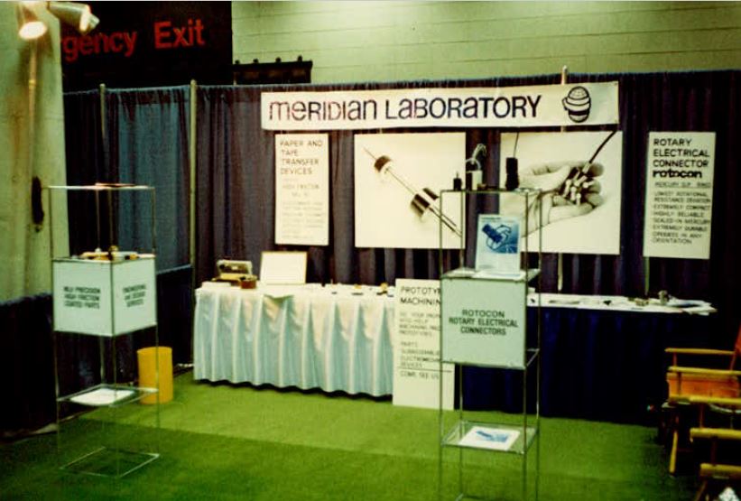 Meridian Laboratory, Conact Meridian Laboratory, Tradeshow Booth