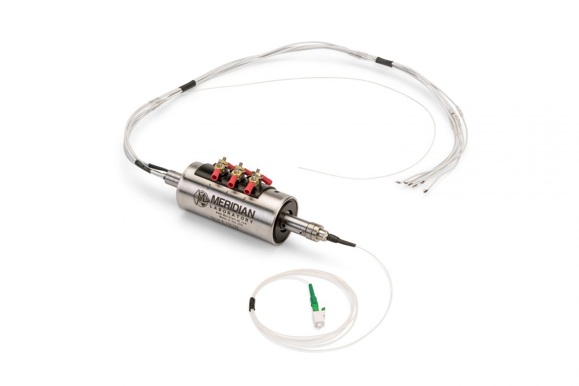 Fiber Optic Rotary Joint with Slip Ring