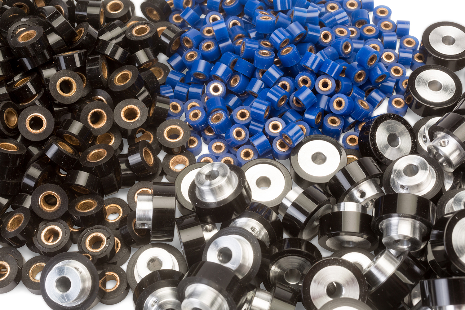 Polyurethane Coated Idler Rollers