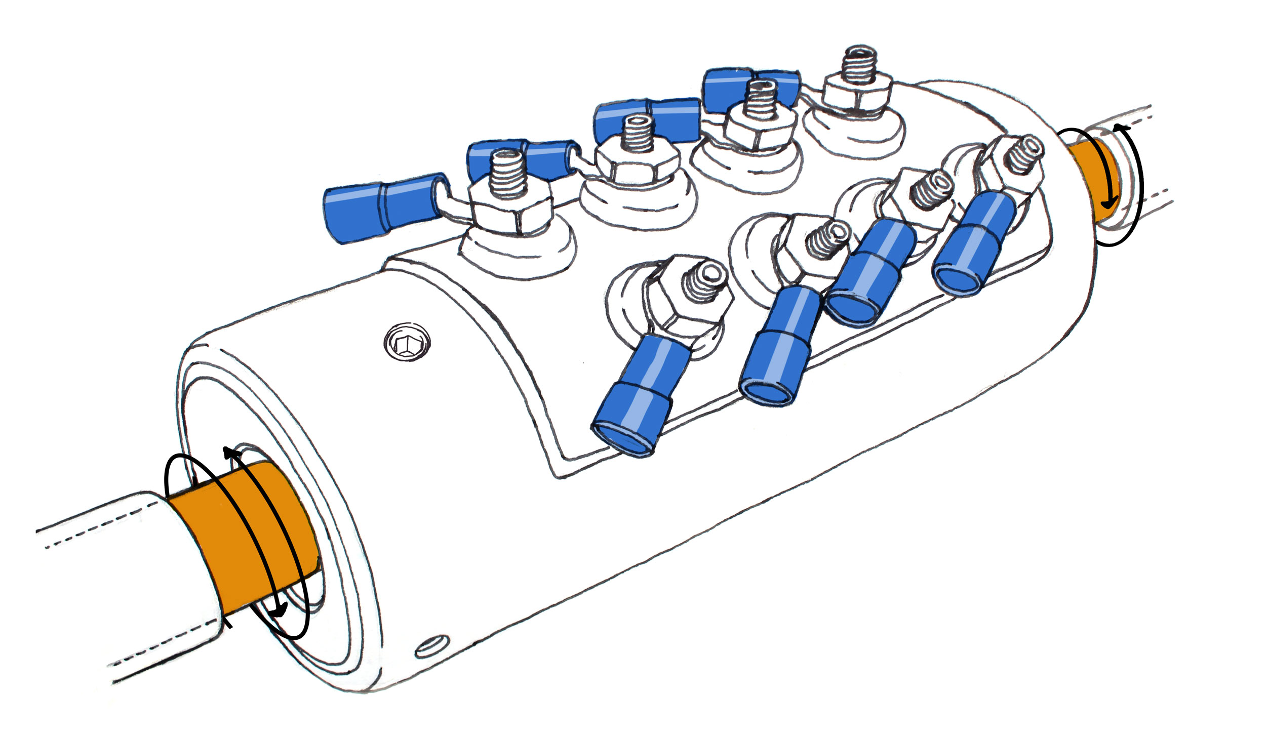 Double End of Shaft Mounting