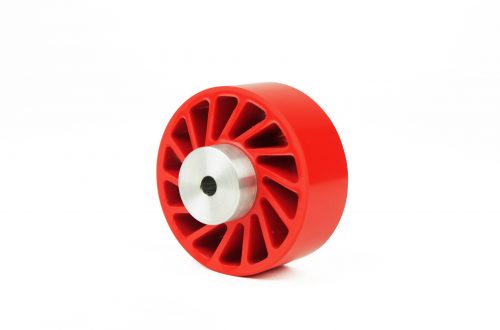 No Crush Wheel, Zero Crush Wheel, Pacing Wheel, Pacer Wheel, Spacing Wheels, Spacer Wheel, Bottle Spacer Wheel, Meridian Laboratory, Custom Polyurethane