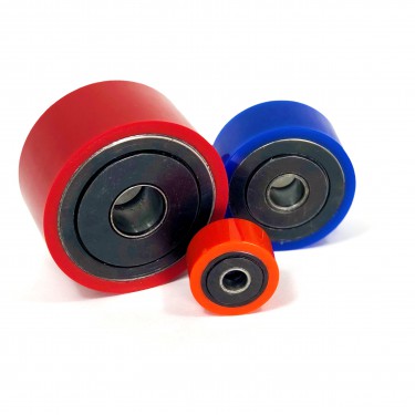 Polyurethane Coated Yoke  Rollers / Bearings