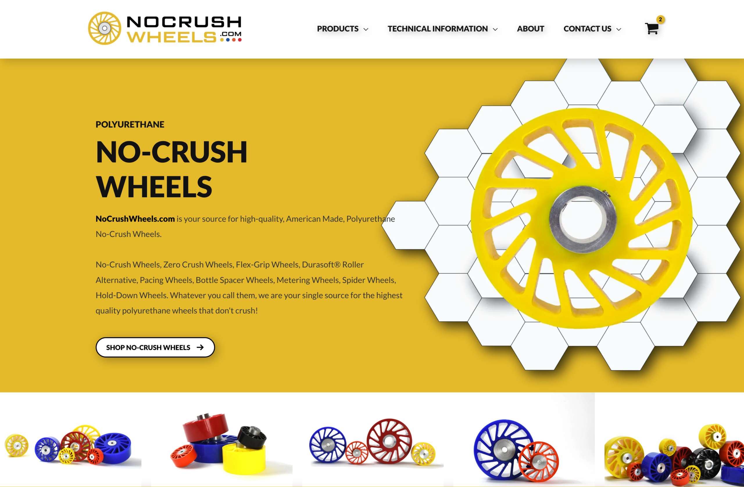 NoCrushWheels.com Homepage