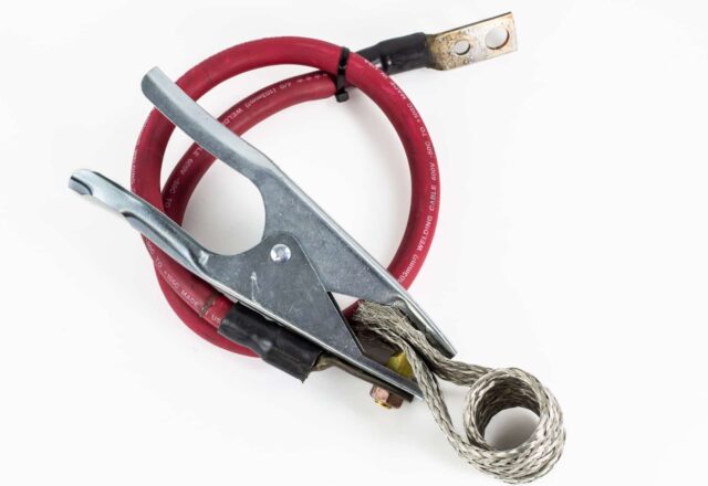 Braided Metal Strap & Clamp for Welding