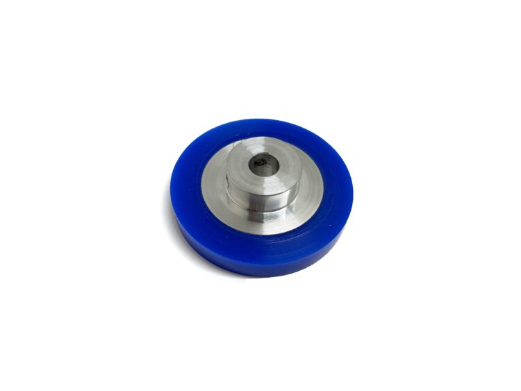 Tight Tolerance, Hubbed Polyurethane Molded Drive Roller