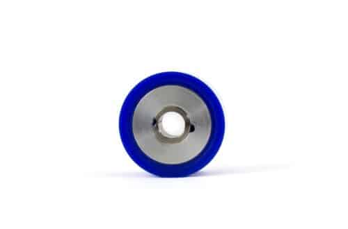 Precision rubber coated idler roller, durable and tight tolerance