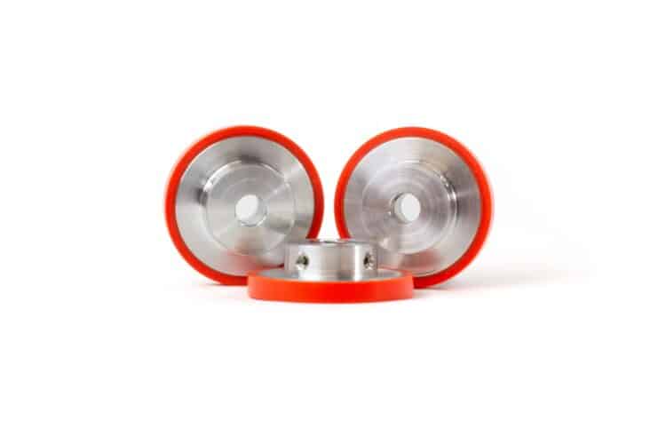Molded Rubber Wheels with Tight Tolerance Hub