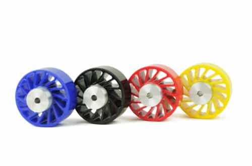 Polyurethane Hubbed 2.5 inch Zero-Crush Wheels