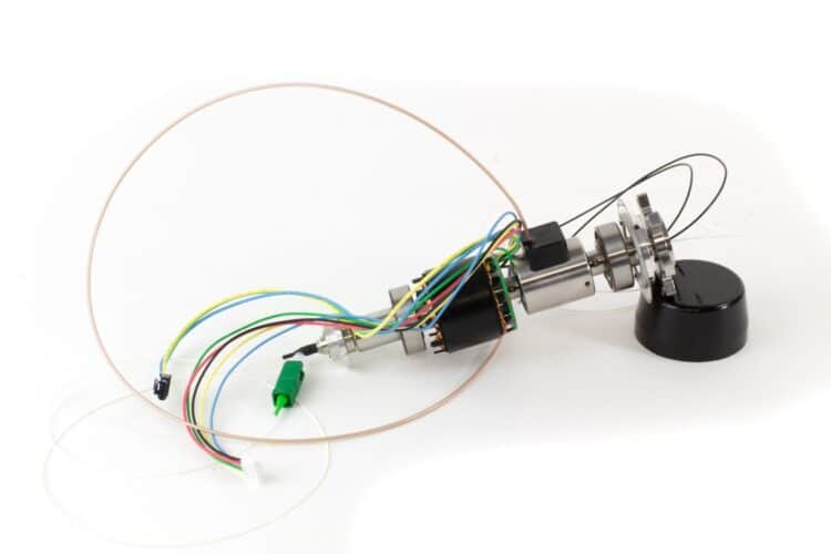 Combination Slip Ring and Fiber Optic Rotary Joint for use in medical device