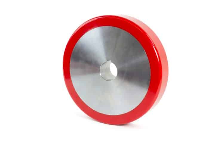 Keyed Hub Polyurethane Drive Roller Wheel