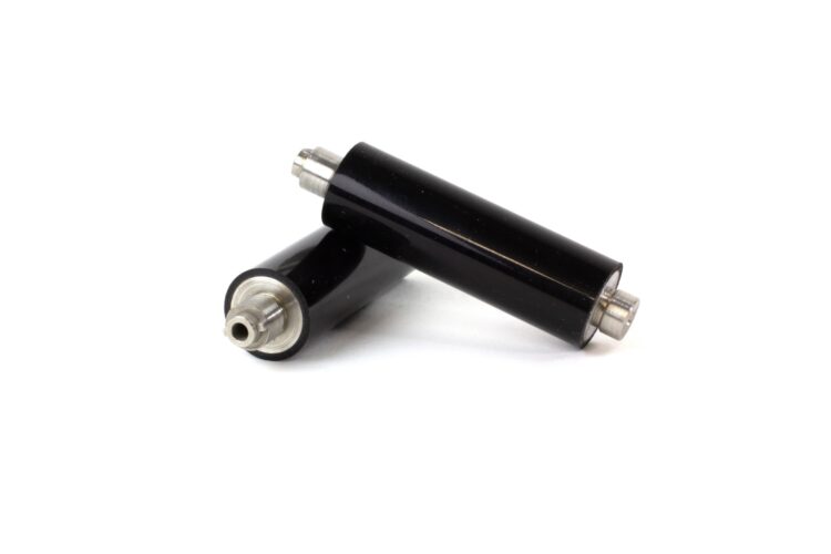 Tight Tolerance, rubber coated shaft